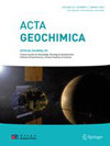 Acta Geochimica杂志封面